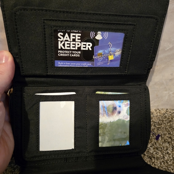 Mundi Black and Multicolor Butterfly Clutch - Picture 7 of 10